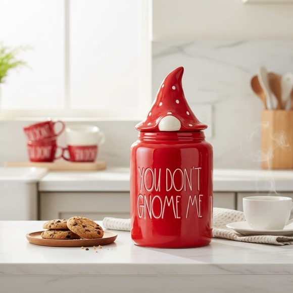 Rae Dunn Other - Rae Dunn You Don't Gnome Me Cookie Jar